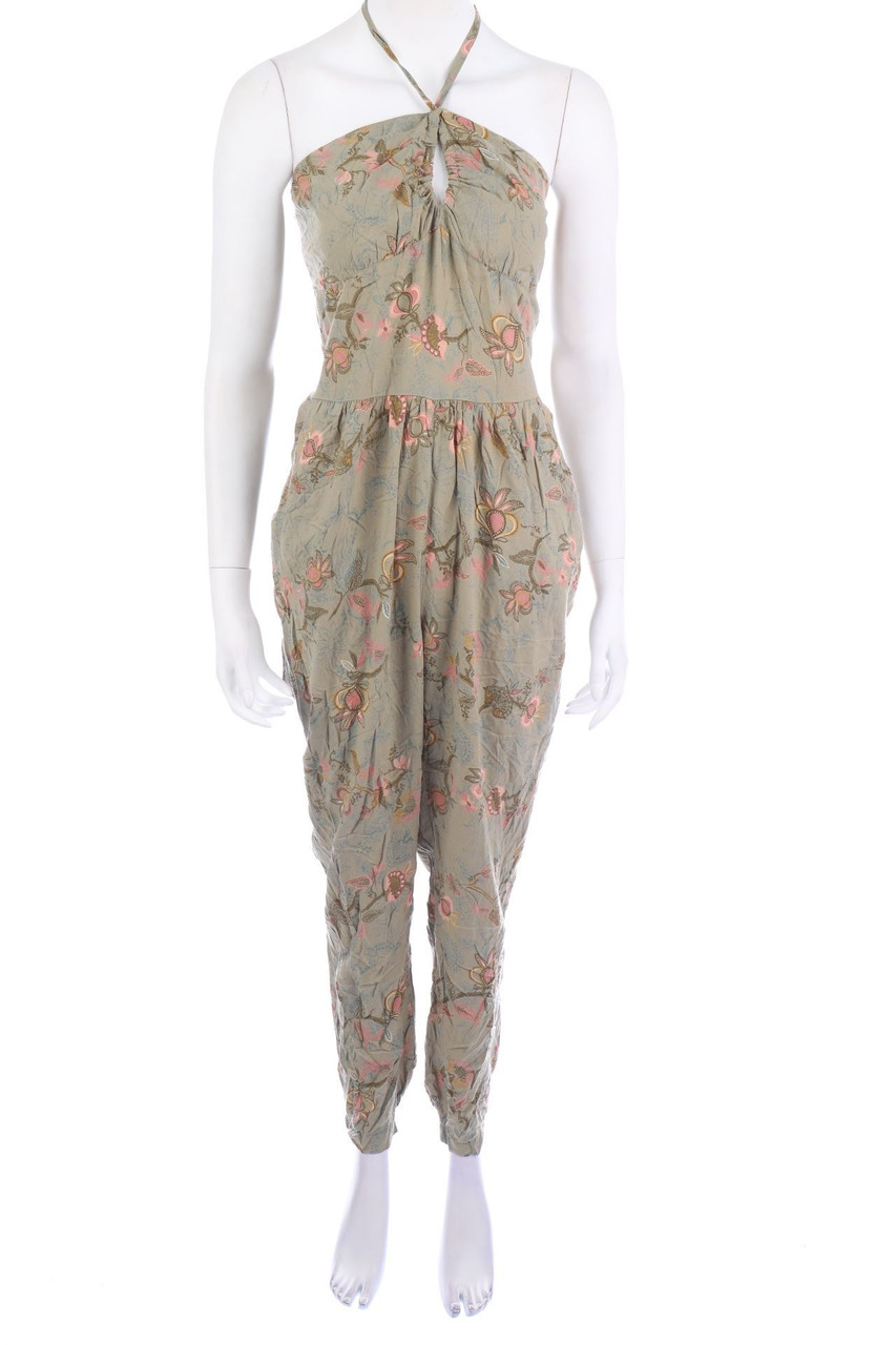 H&M - Jumpsuit mit Blumen-Print - S