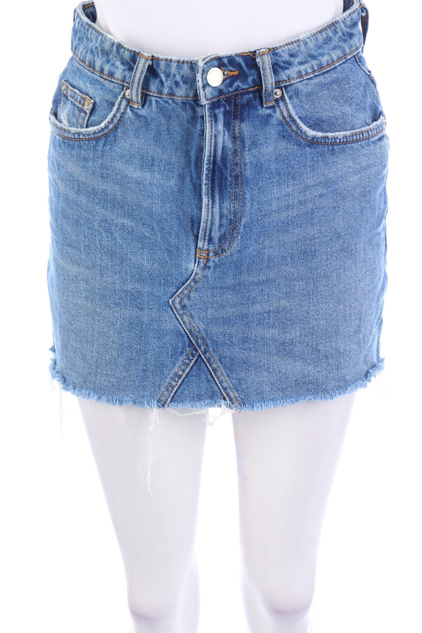 ZARA - Mini-Denim Skirt - S