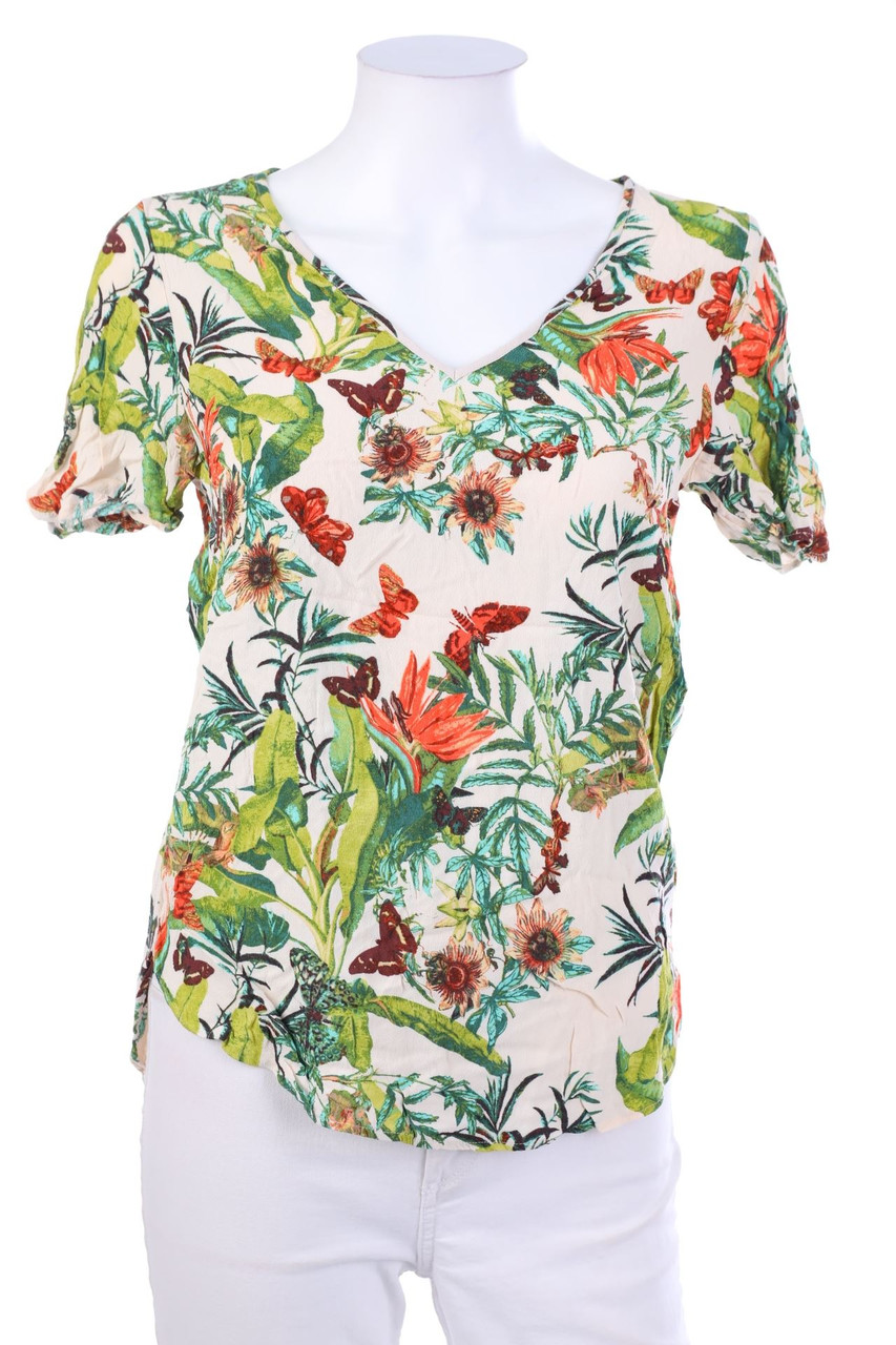 H&M - Kurzarm-Bluse - XS