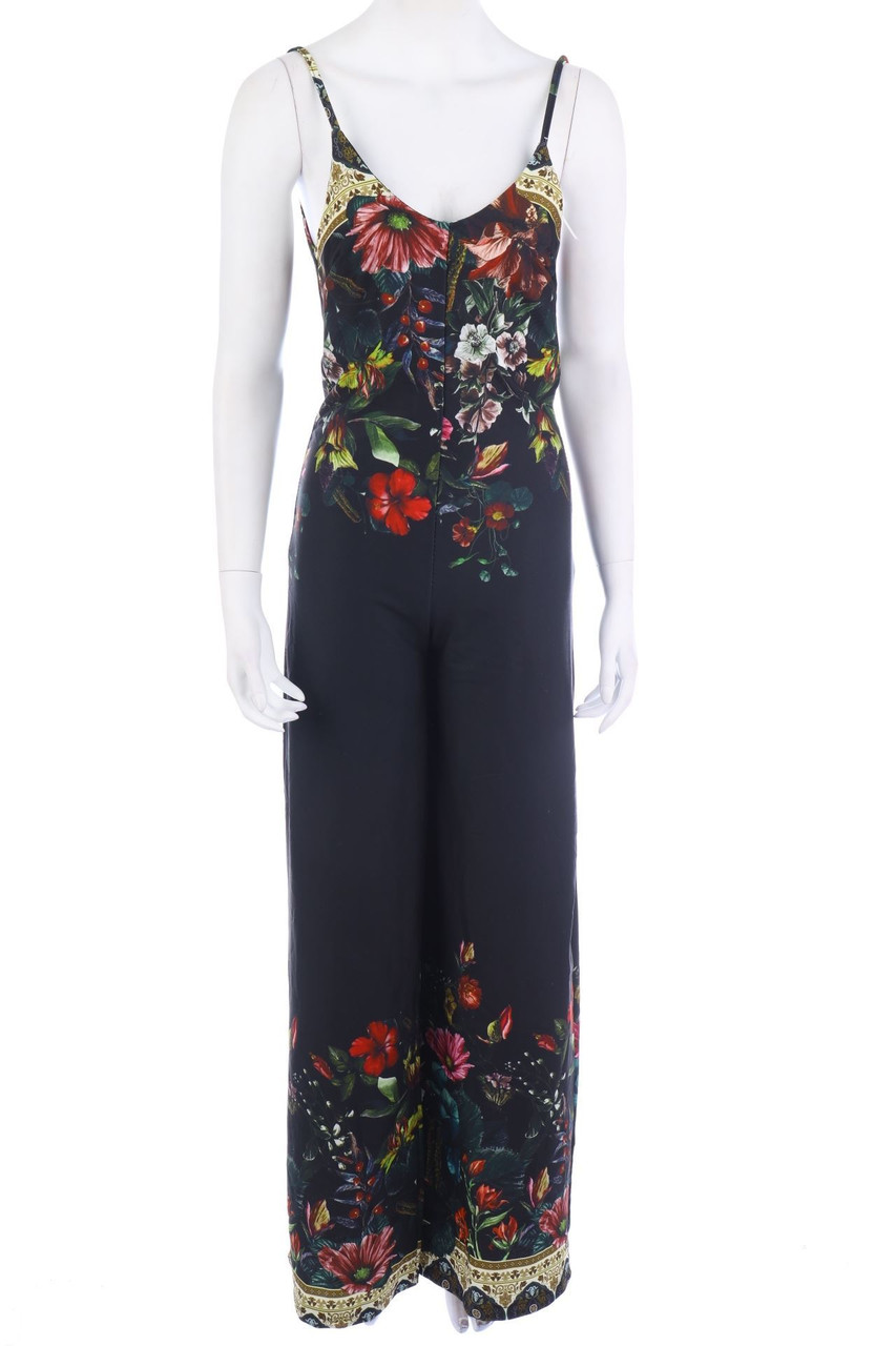 No Label - Jumpsuit with Flower Print - XS