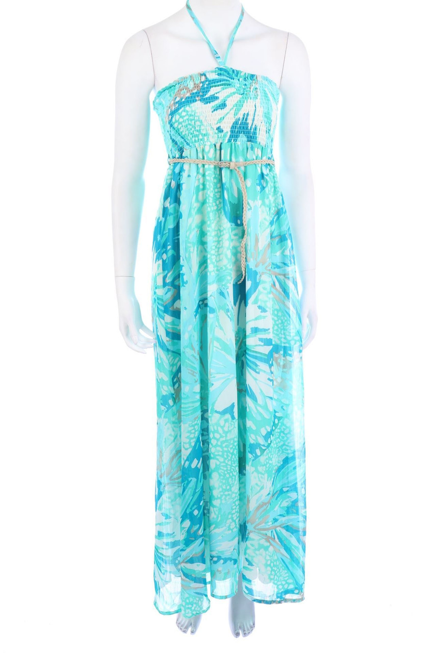 No Label - Maxi Dress with Flower Print - M