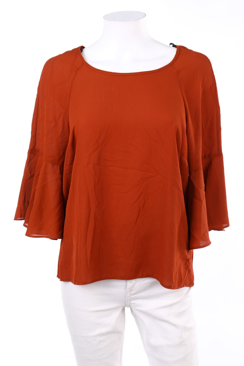 PRIMARK - Ruffled Blouse - L