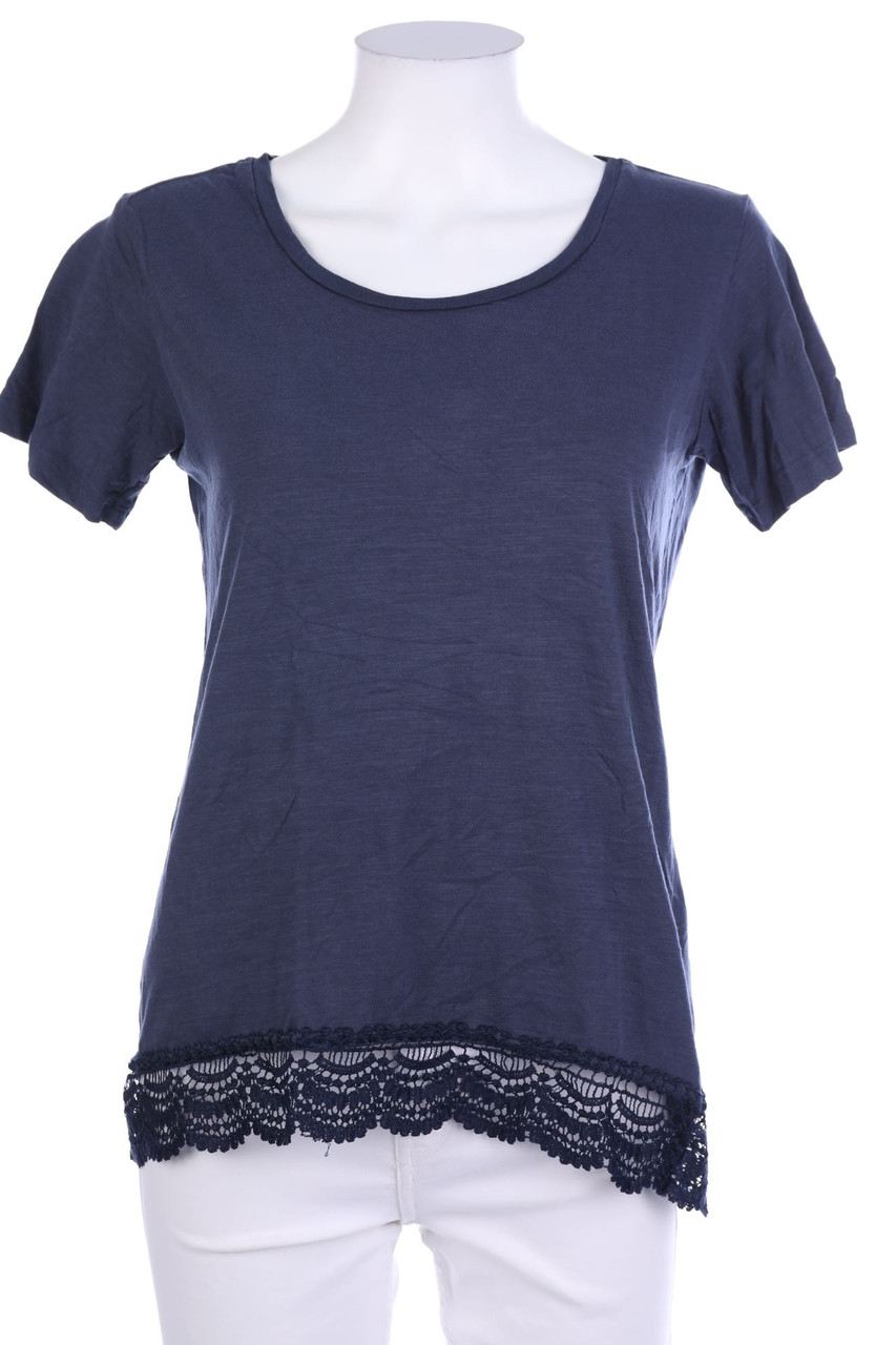 blue motion - Kurzarm-Shirt aus Baumwolle - S