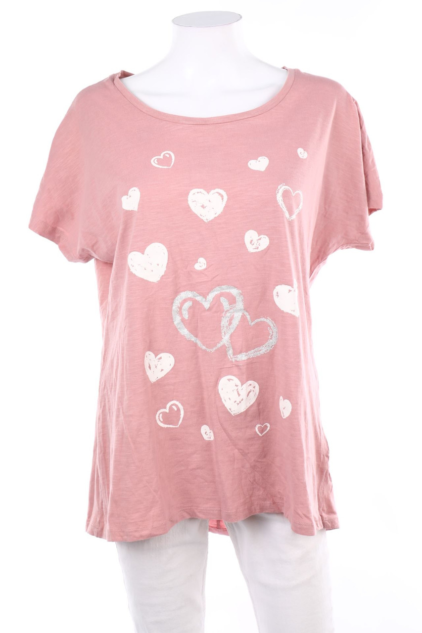 SECONDHAND - Shortsleeve-Shirt with Print - 2XL