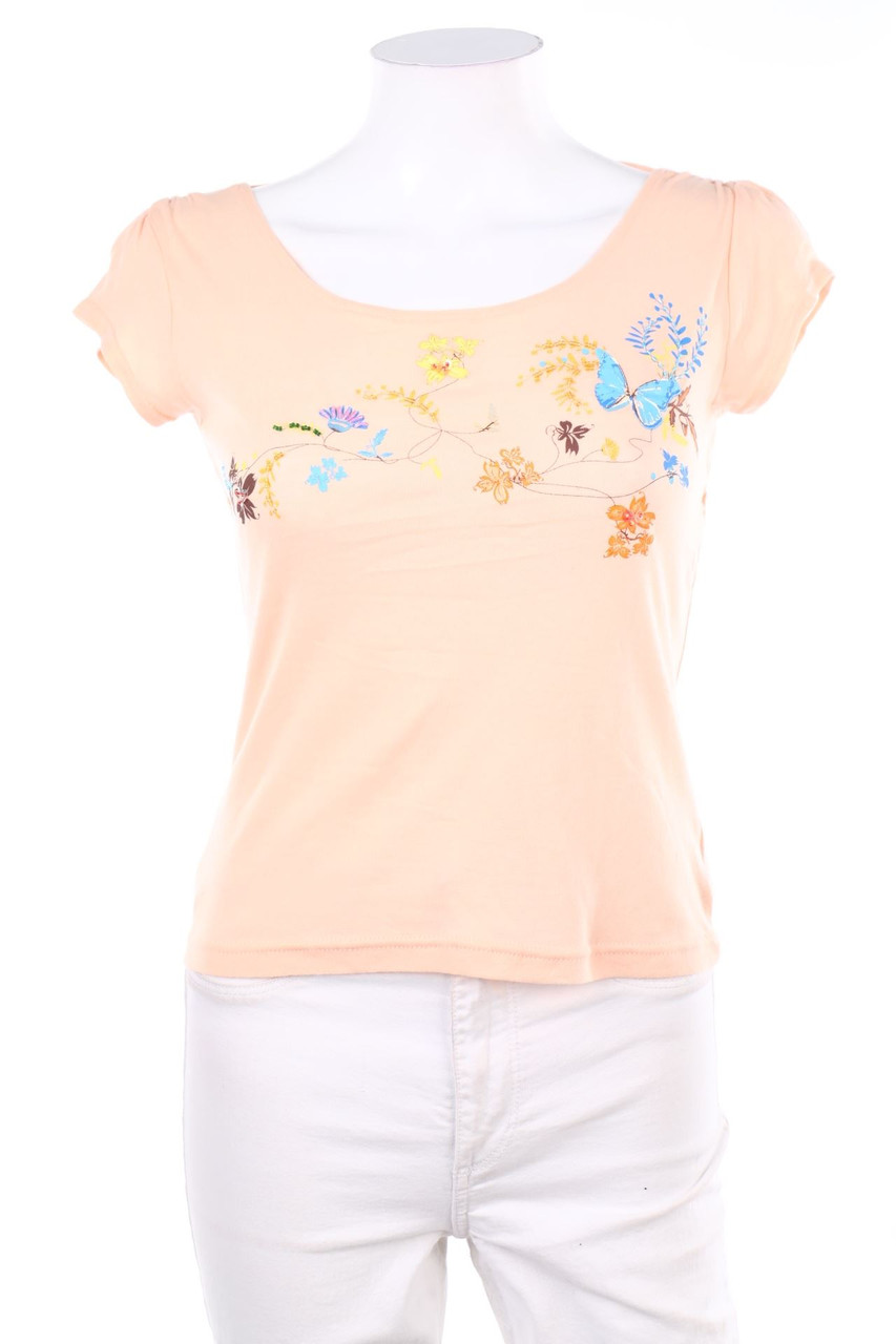 SECONDHAND - Shortsleeve-Shirt with Print - S