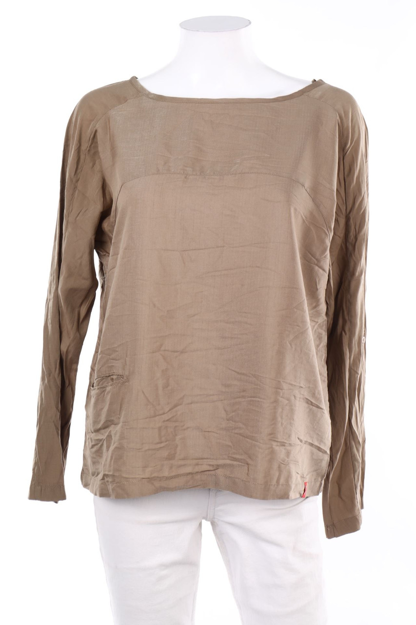 ESPRIT - Basic-Bluse mit langem Ärmel - XS