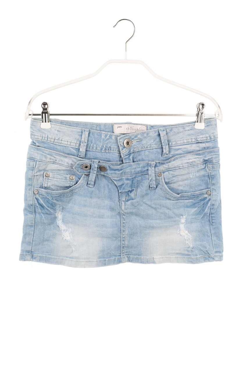 Newplay - Denim Mini Skirt - S