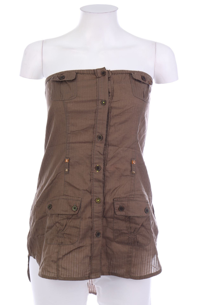 TALLY WEiJL - Bandeau-Blouse, Cotton - S