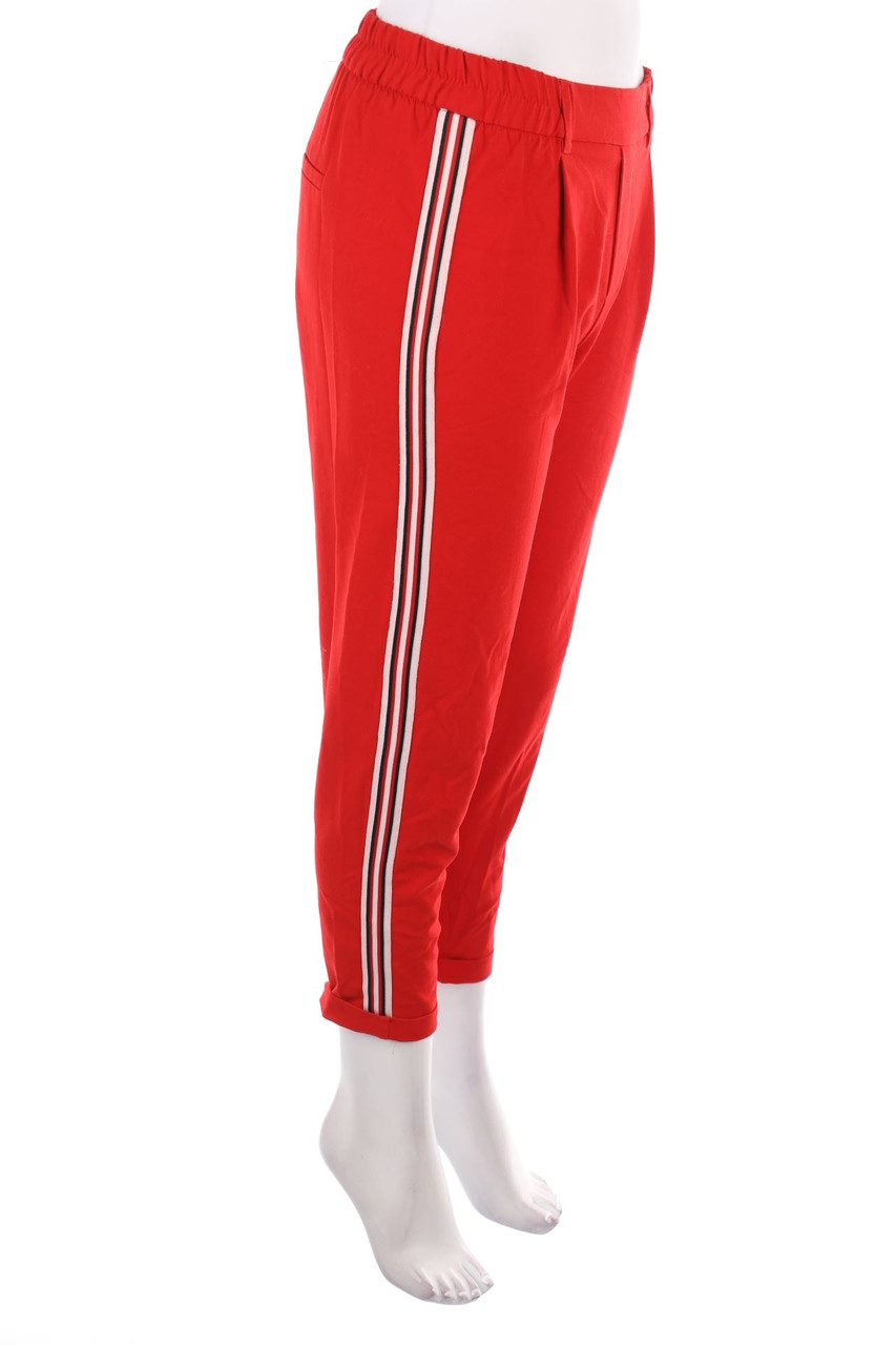 Bershka - Jogger-Hose mit Galonstreifen - S