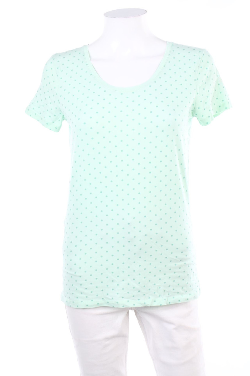 C&A - Kurzarm-Shirt mit Pünktchen - S