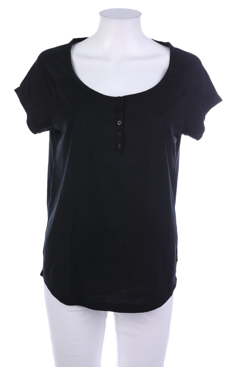 QS by s.Oliver - Shortsleeve-Shirt with Buttons - M