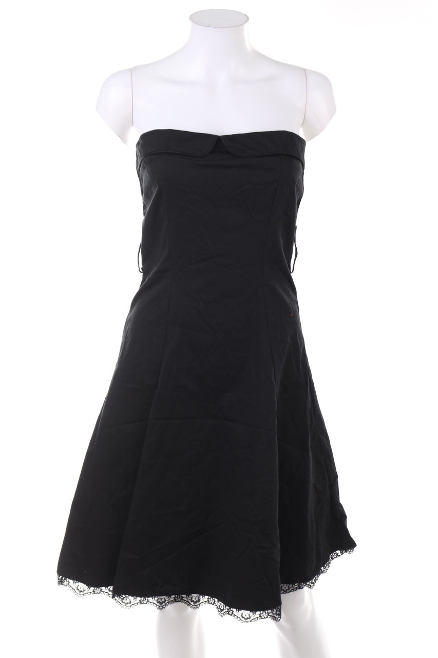 AMISU - Cocktailkleid mit Spitze - S