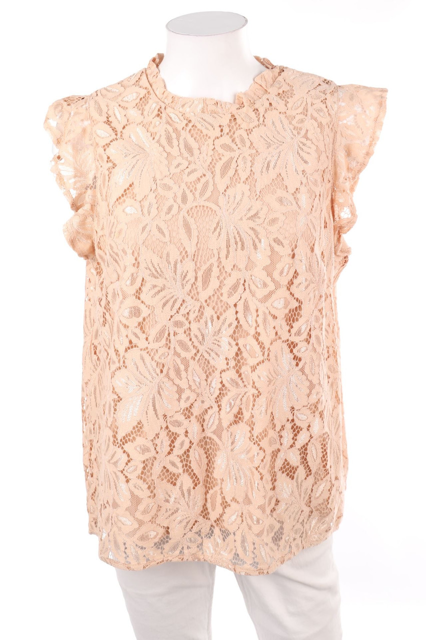 ATMOSPHERE - Blusentop mit Spitze - XL