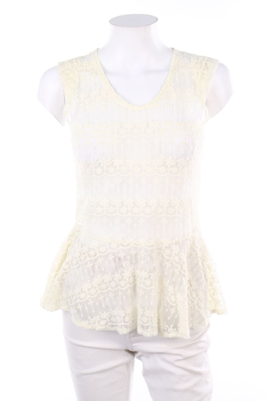 ZARA - Spitzen-Top - S