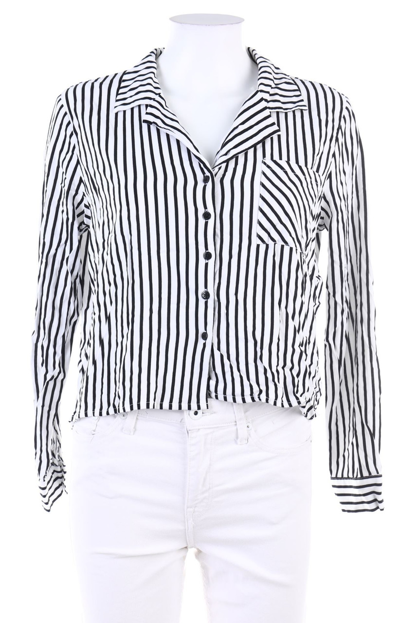 No Label - Blouse with Stripes - XL