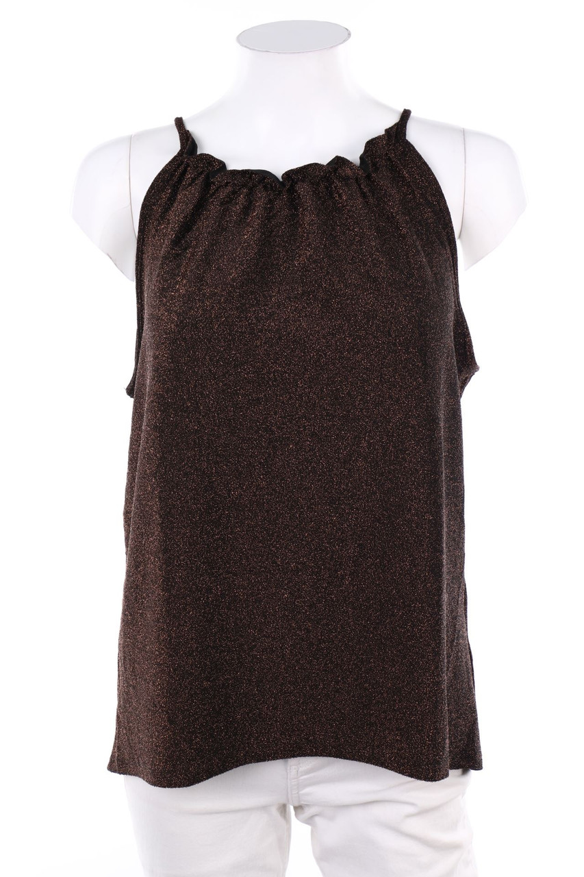 pieces - Glitzer-Top - M