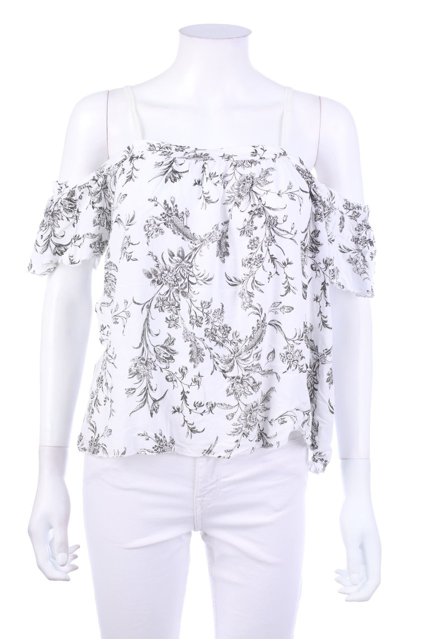 zebra - Carmen-Blouse Top - L