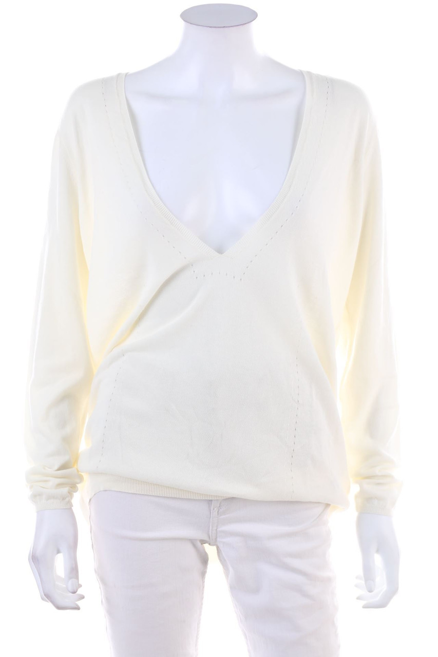 MALÌPARMI - Cotton V-Neck Pullover - M