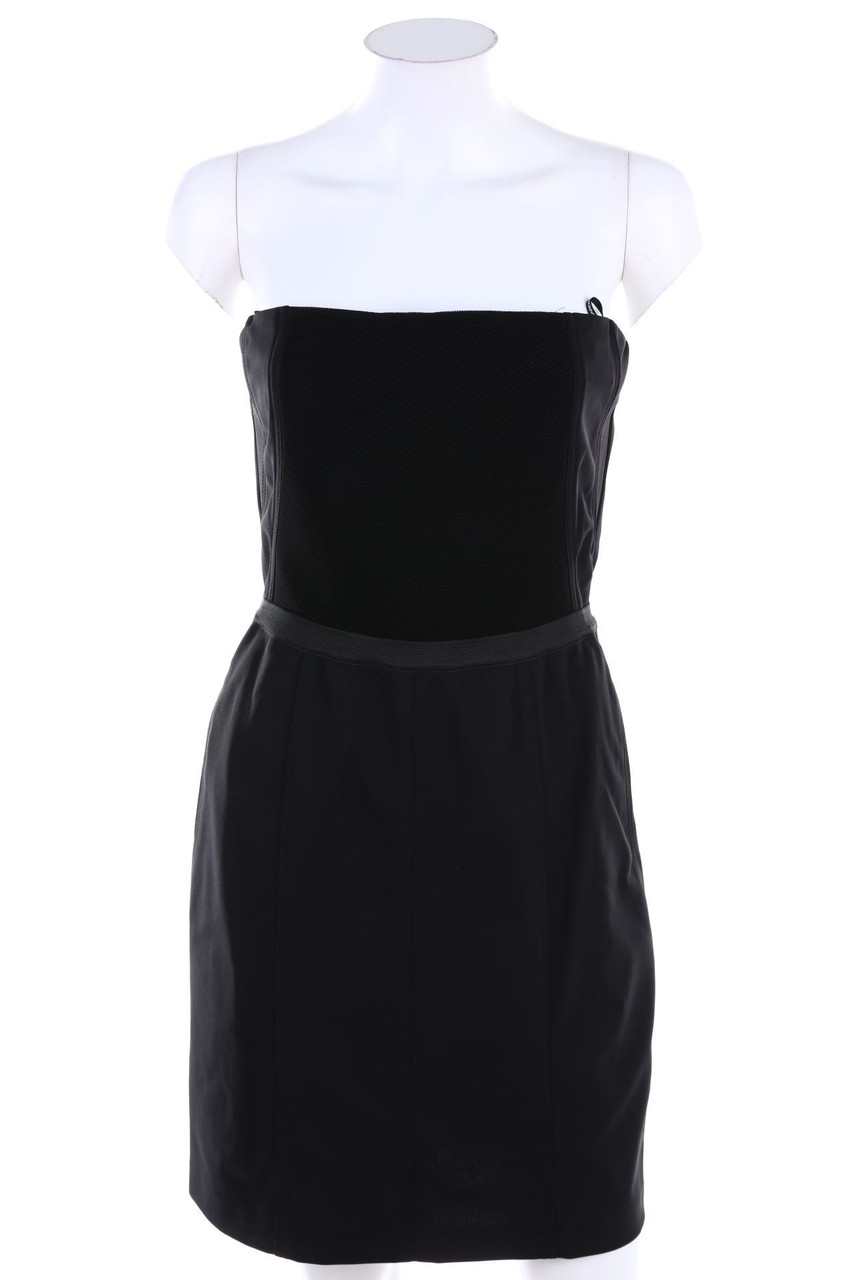 ATOS LOMBARDINI - Party-Kleid mit Mesh-Einsatz - D 38