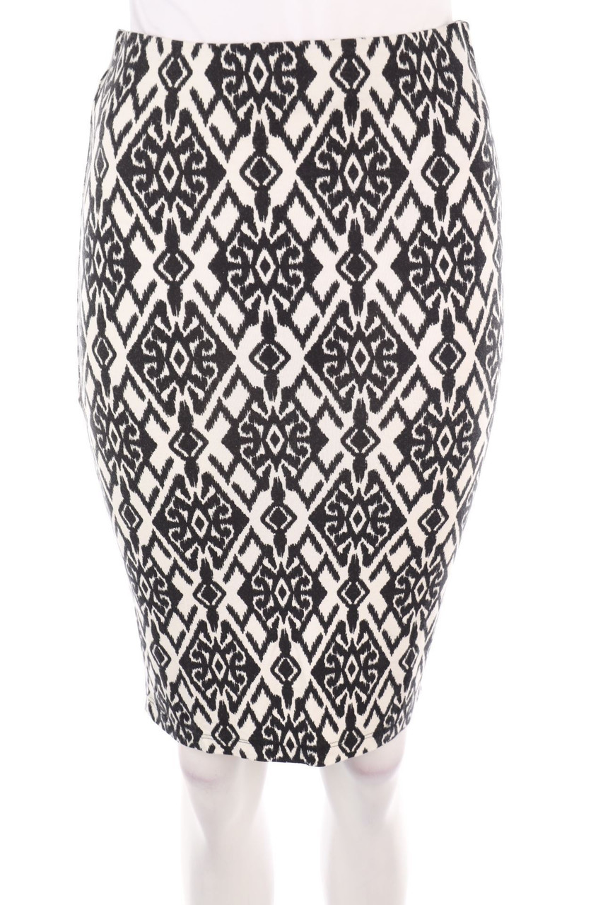 F&F - Pencil Skirt with Pattern - XS