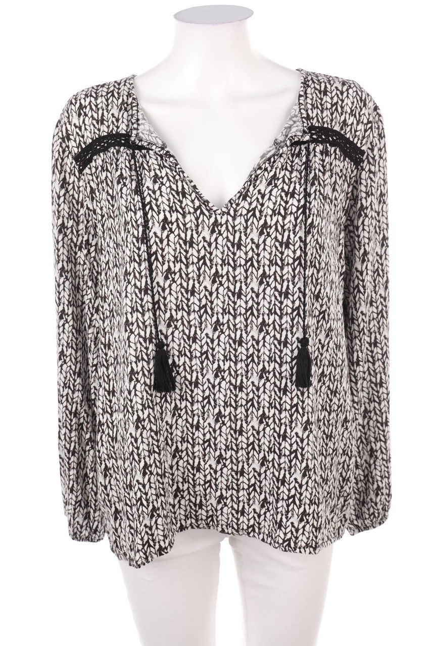 RAINBOW - Blouse with Tassels - 2XL