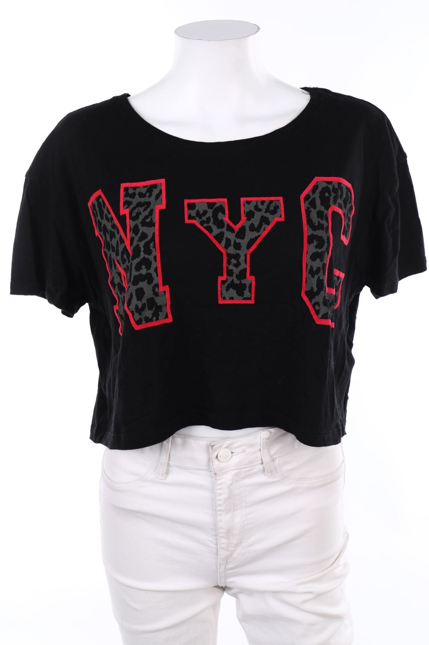 C&A - Cropped-Shirt aus Baumwolle - XL