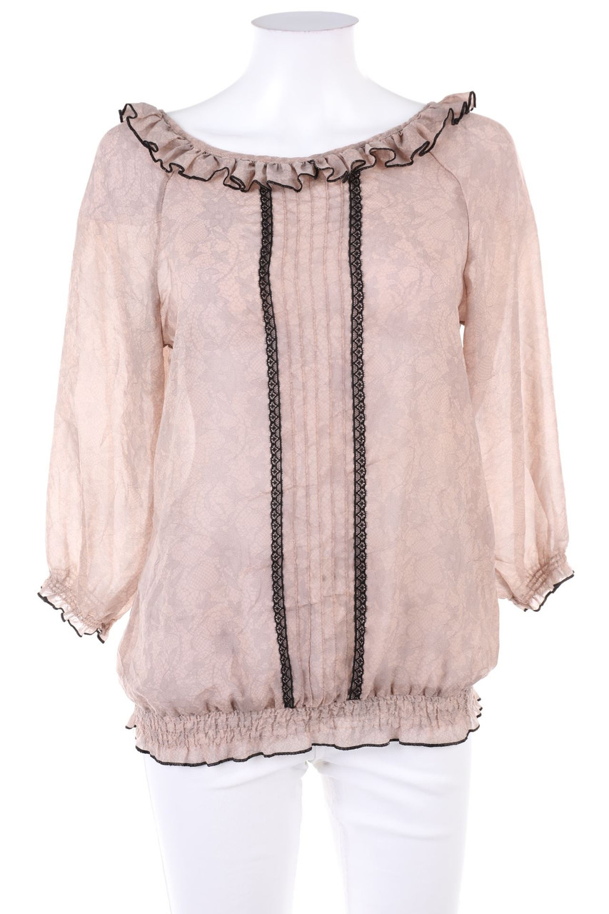 orsay - Shortsleeve Blouse with floral print - M