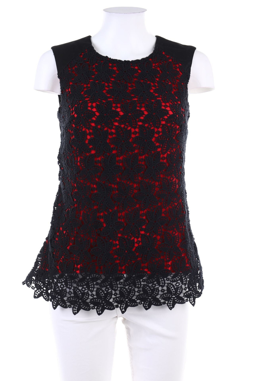 orsay - Blusentop mit Spitze - M