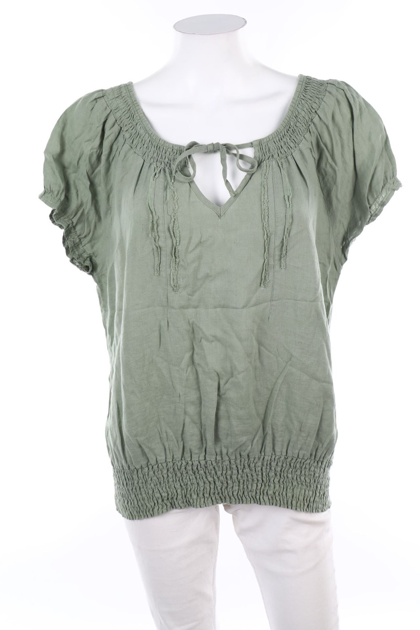 DEPT - Shortsleeve Blouse - L