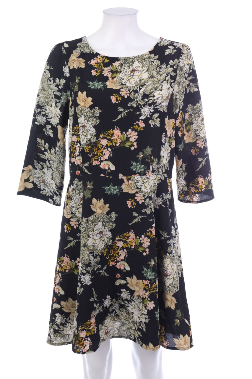 Chicorée - Sheath Dress with Flower Print - XL