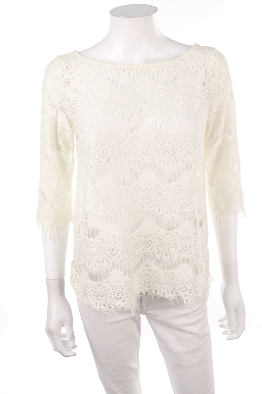 ZARA TRF - Bluse mit 3/4-Ärmel - L