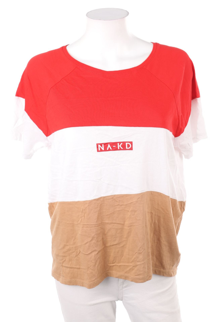 NA-KD - Shortsleeve-Shirt, Cotton - L