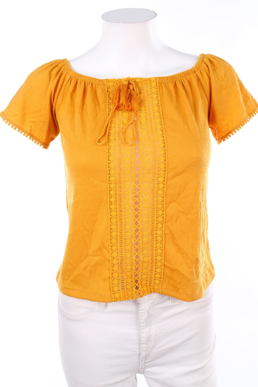 H&M - Kurzarm-Bluse - XS