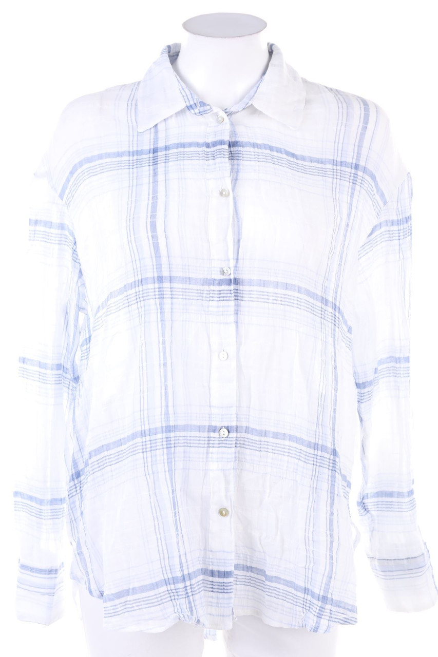 H&M - Bluse mit Karo-Muster - XXXXL