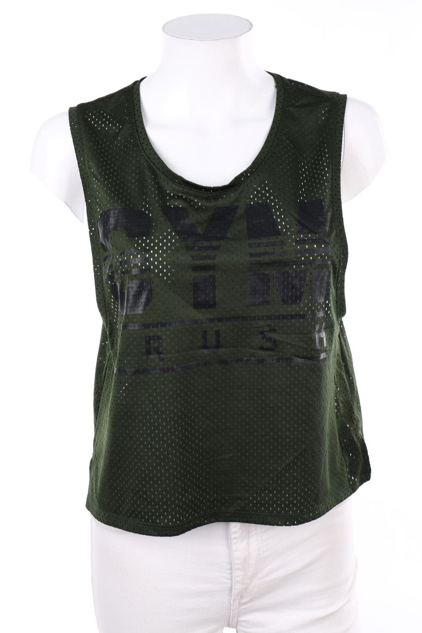 even&odd - Top with Print - S