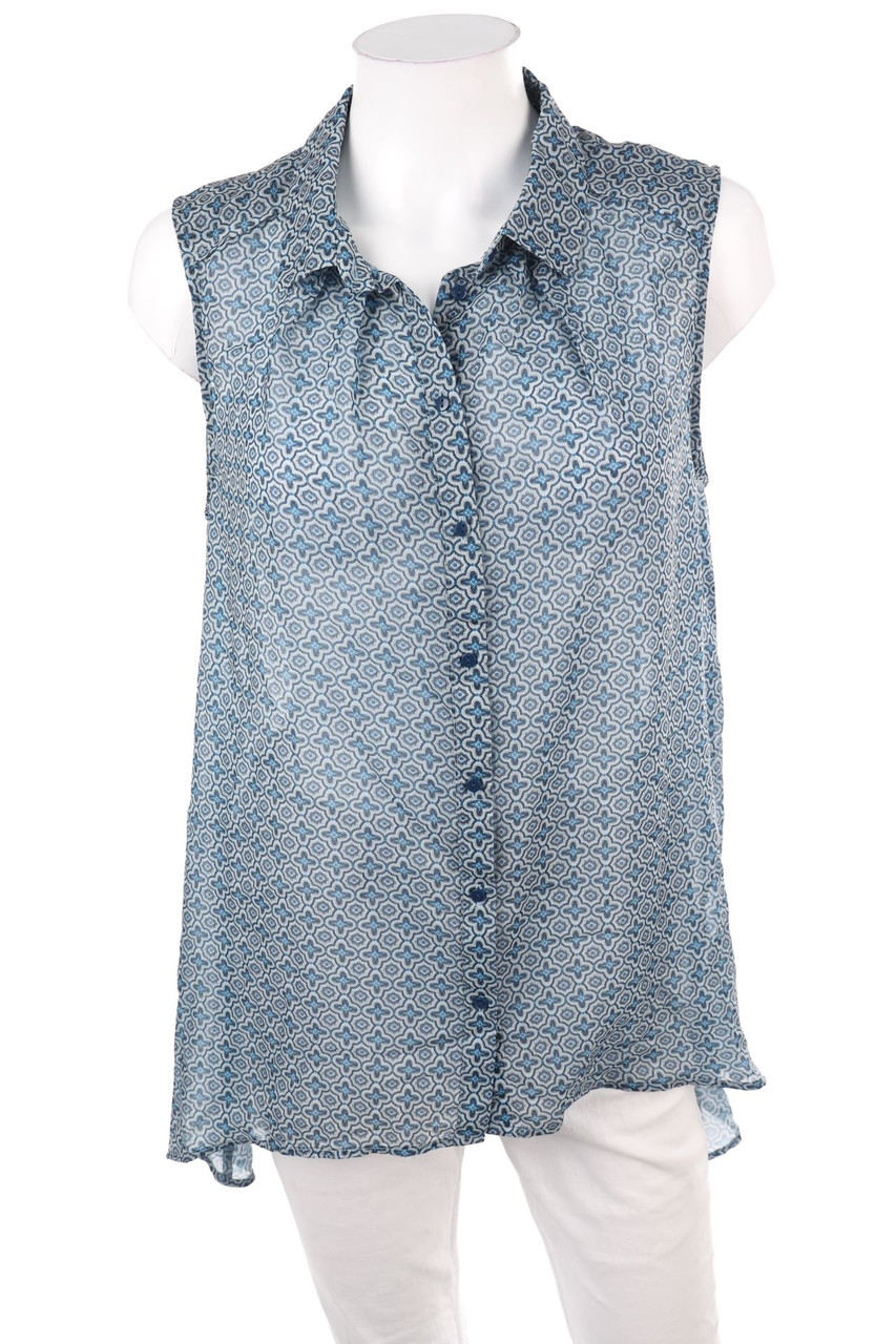 H&M - ärmellose Hemd-Bluse - L