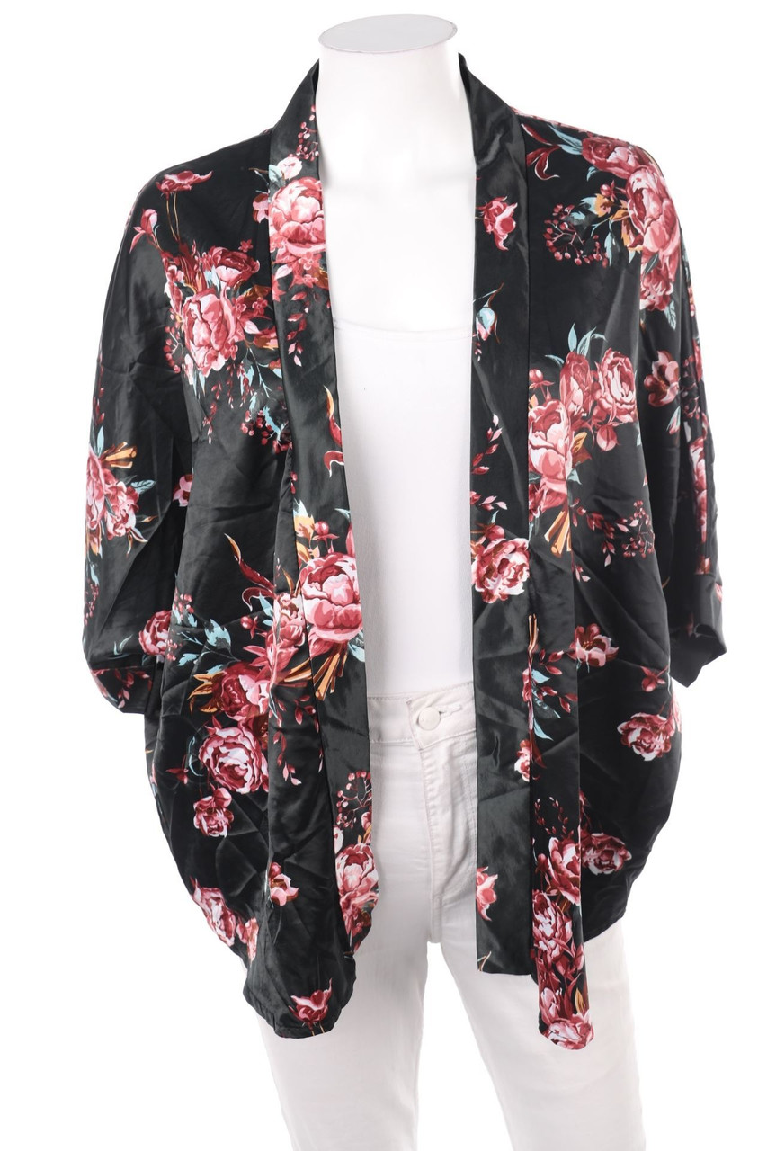 PIAZZA ITALIA - Kimono mit Blumen-Print - M