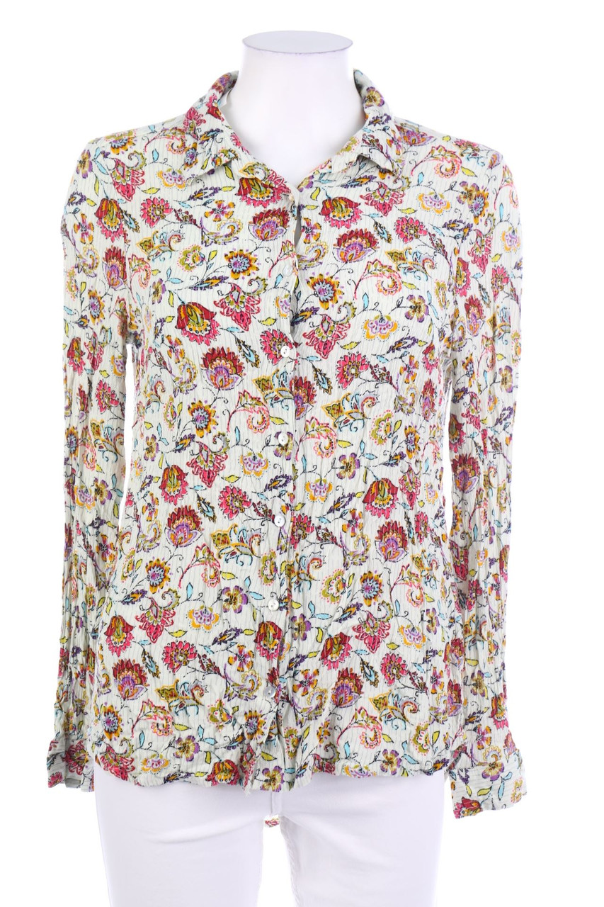 Chicorée - Blouse with Flower Print - S