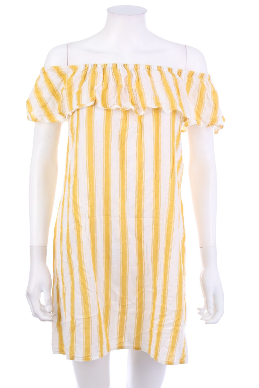 Chicorée - Carmen-Mini Dress with Stripes - S