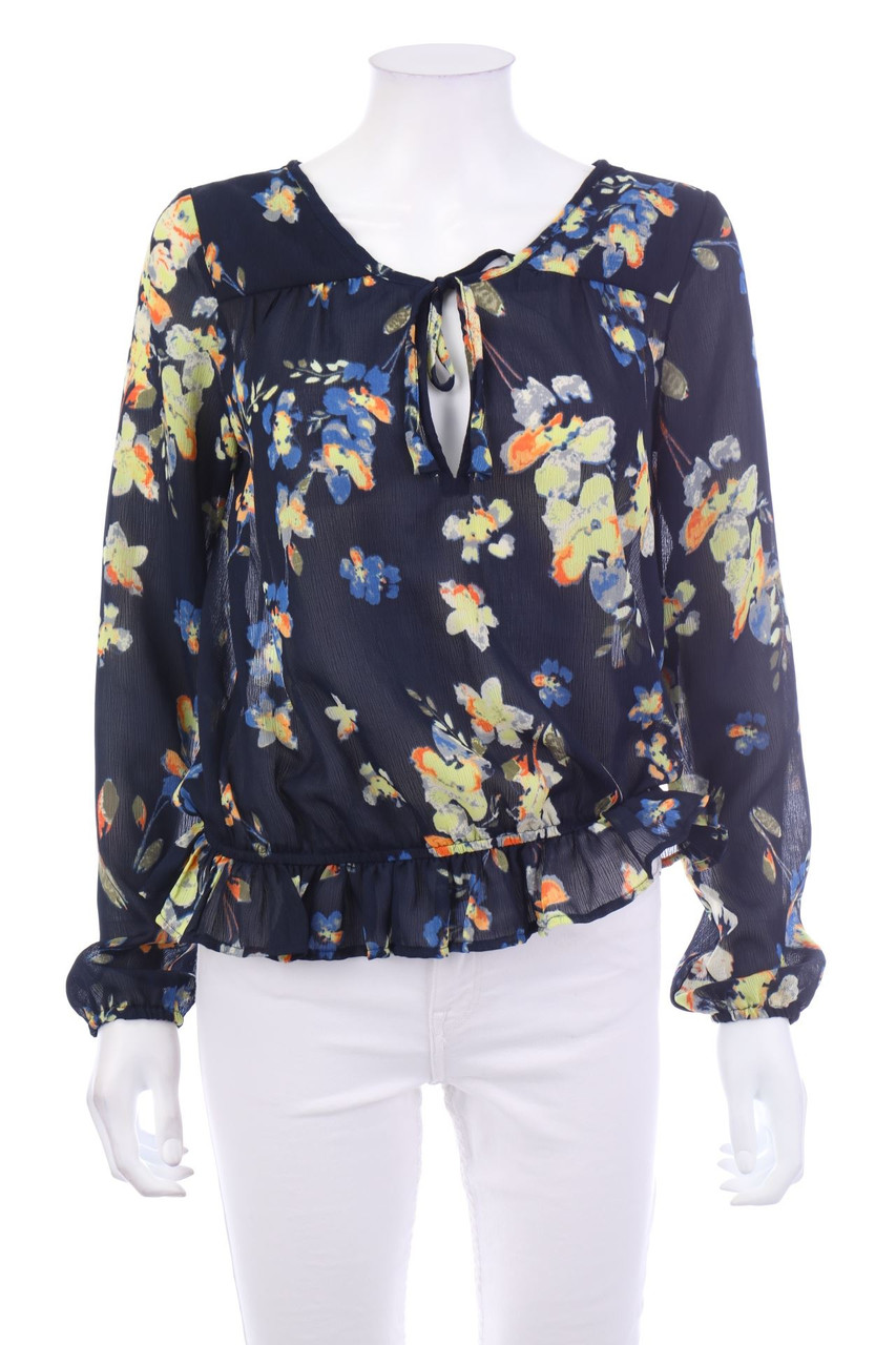 VERO MODA - Bluse mit Blumen-Print - XS