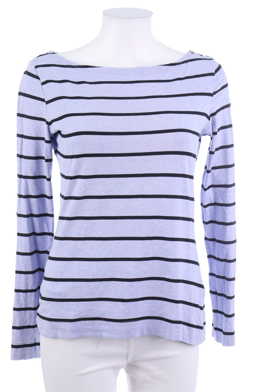 H&M - Longsleeve-Shirt mit Streifen - M