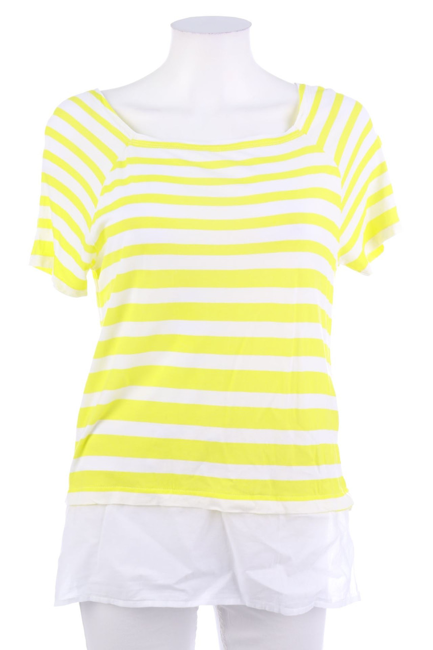 UNITED COLORS OF BENETTON - Shortsleeve-Shirt with Stripes - S