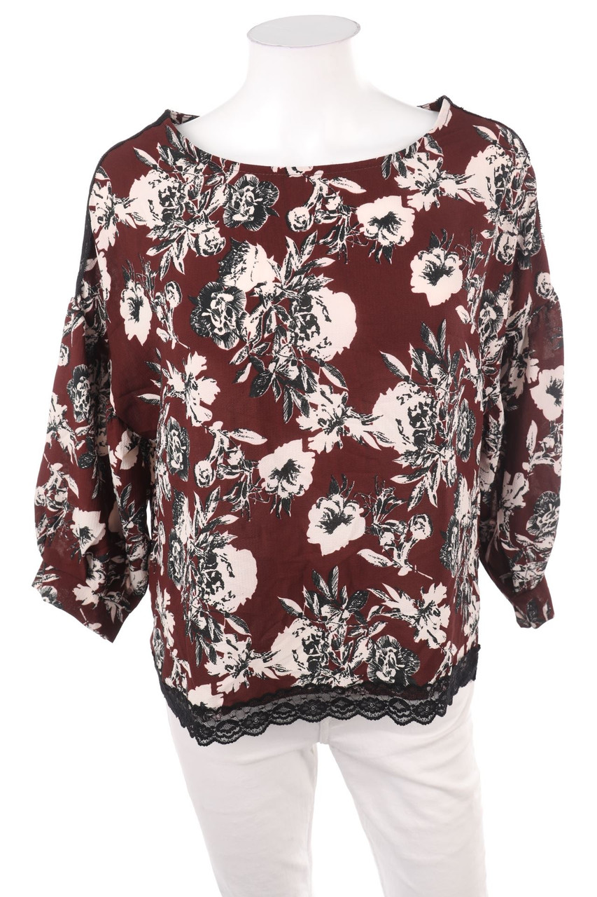 TODAY - Blouse with 3/4 Sleeve - L