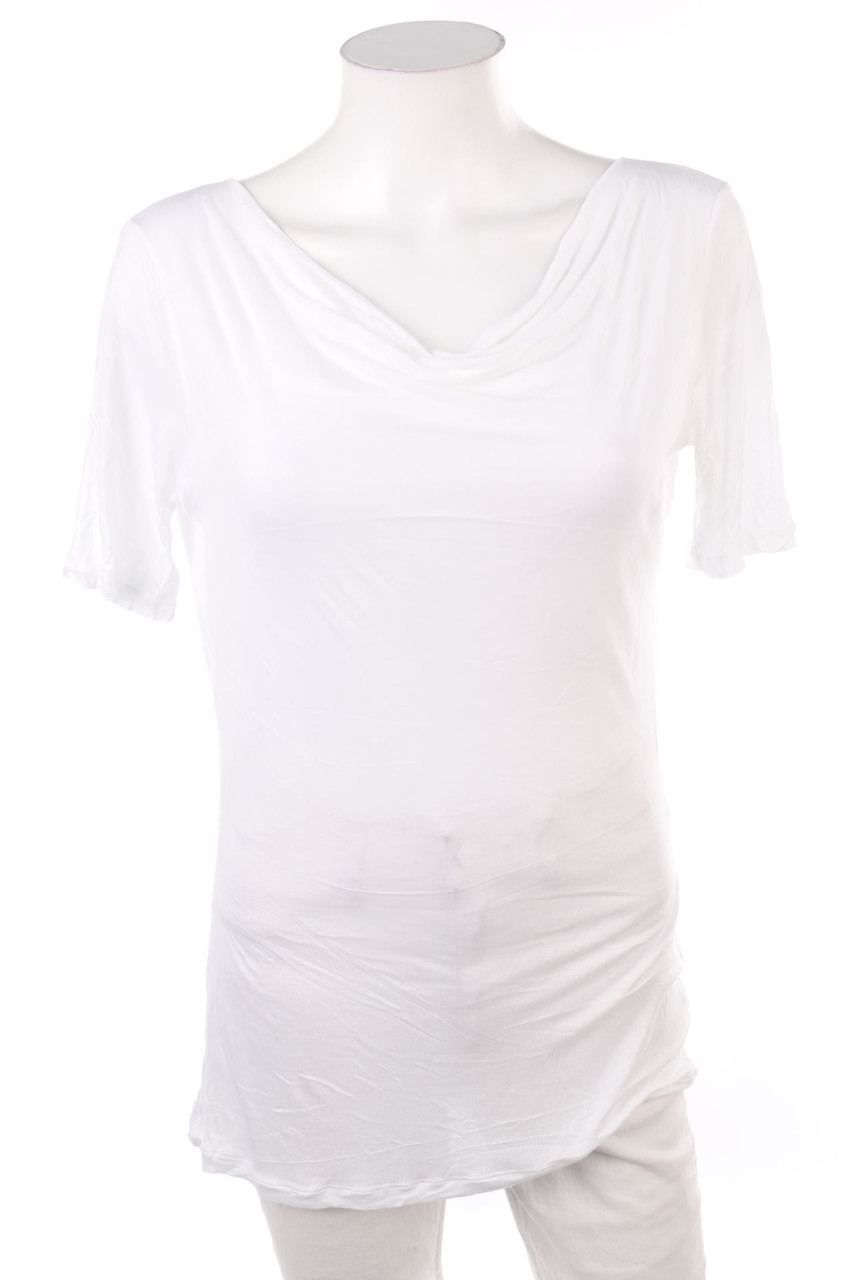 STILE BENETTON - 3/4-Sleeve Shirt with Cowl Neck - M