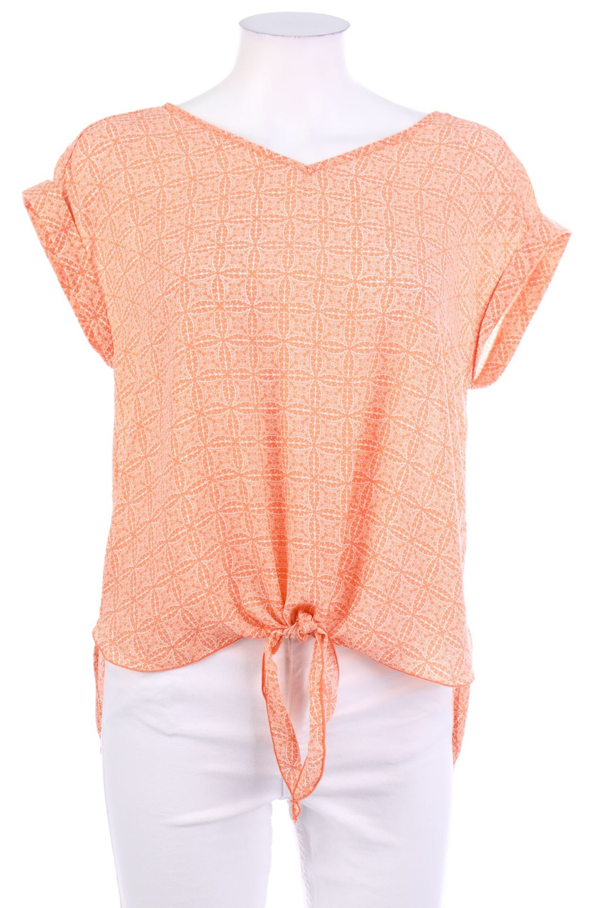 C&A - Kurzarm-Bluse zum Knoten - S