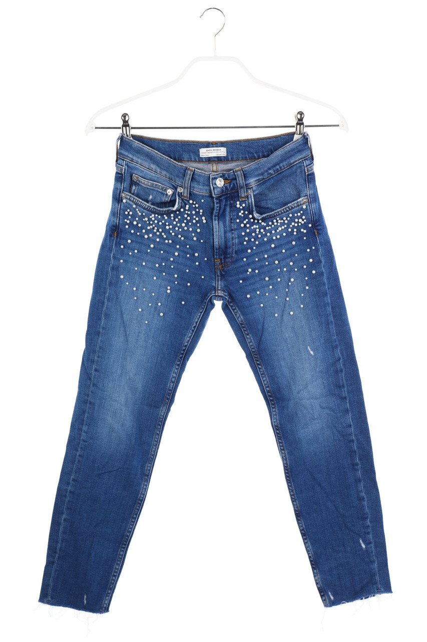 ZARA - Jeans with Pearls - XS