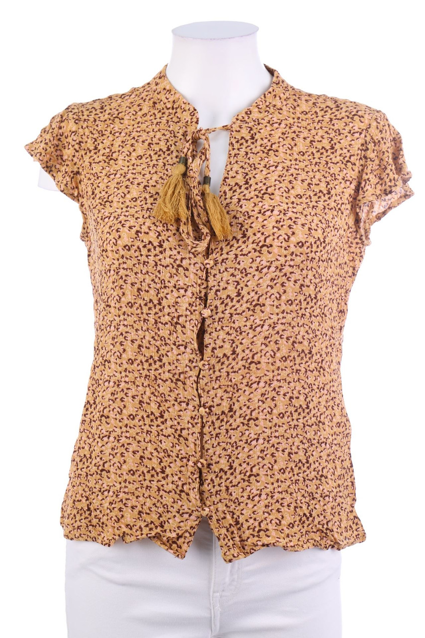 MOHITO - Kurzarm-Bluse aus Viskose - S