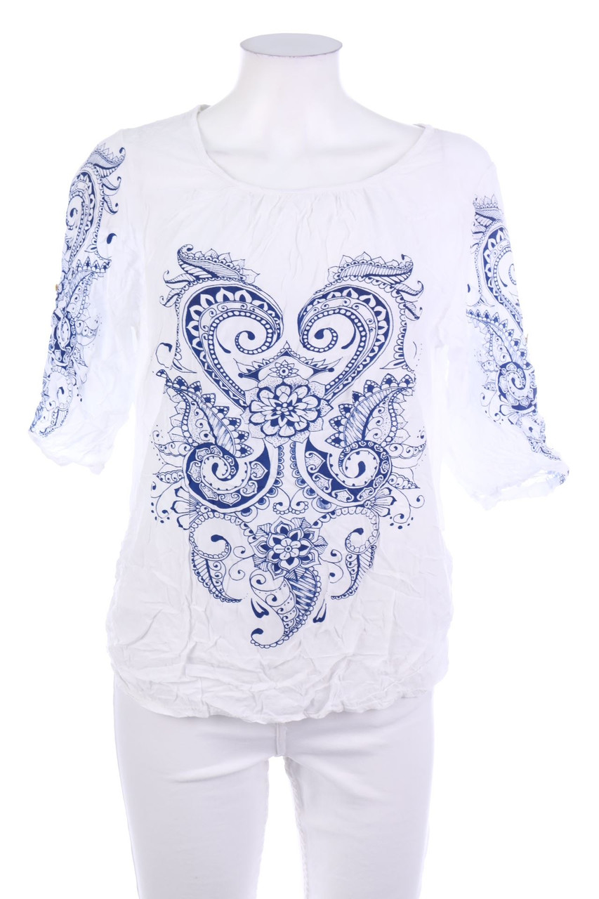 TODAY - Blouse with 3/4 Sleeve - M