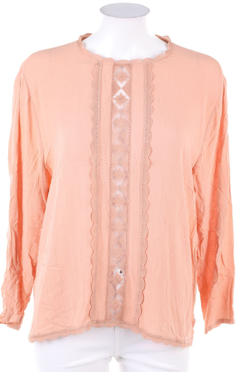 No Label - Blouse with Lace - XXXL
