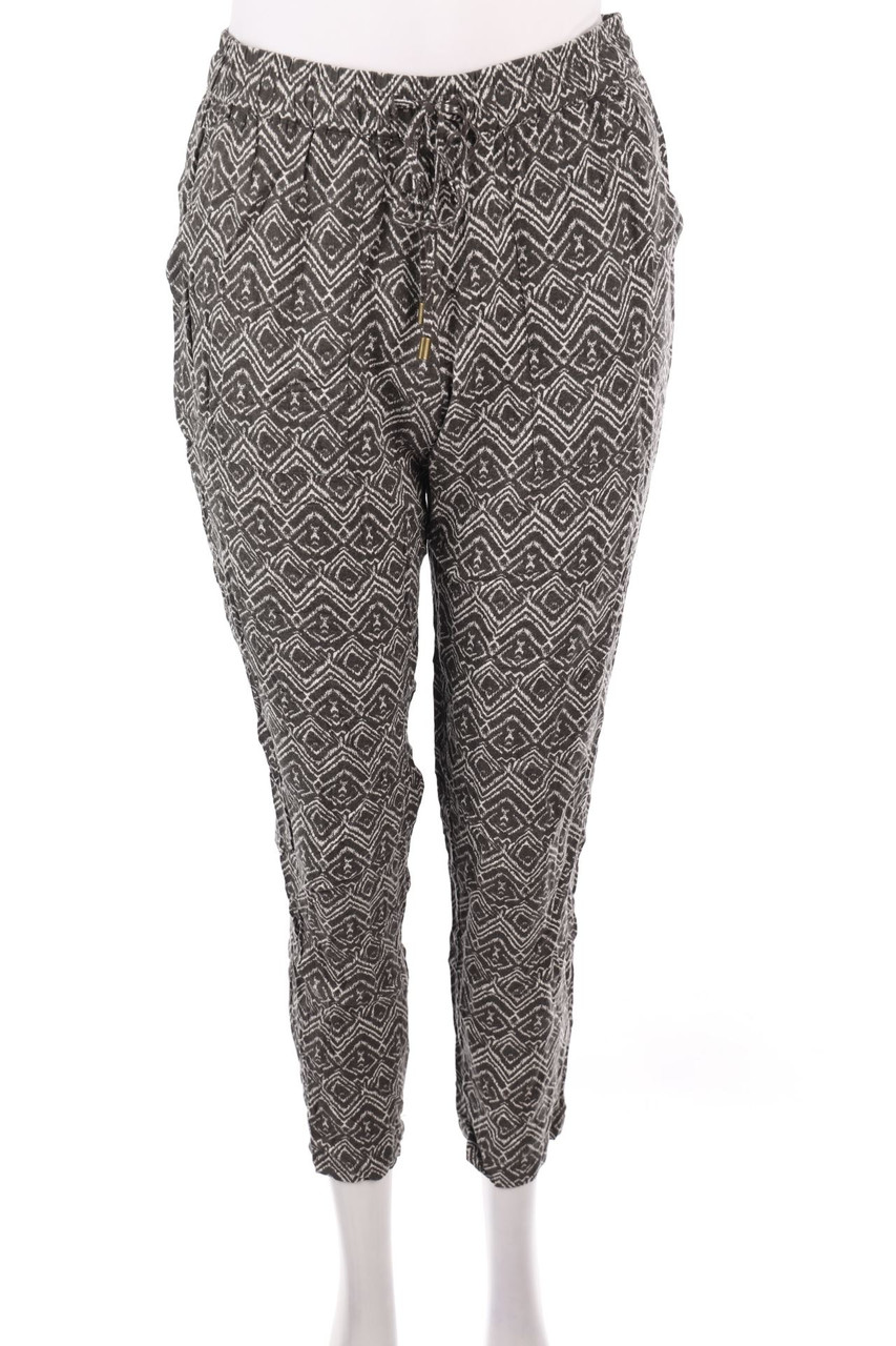 maddison - Jogger Pants with Ethno Print - M